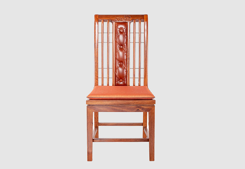 承德芙蓉榭中式实木餐椅效果图