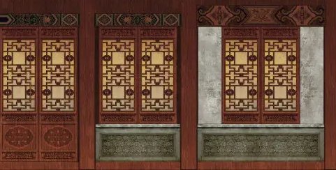 承德隔扇槛窗的基本构造和饰件